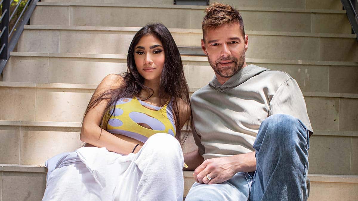 Paloma Mami and Ricky Martin