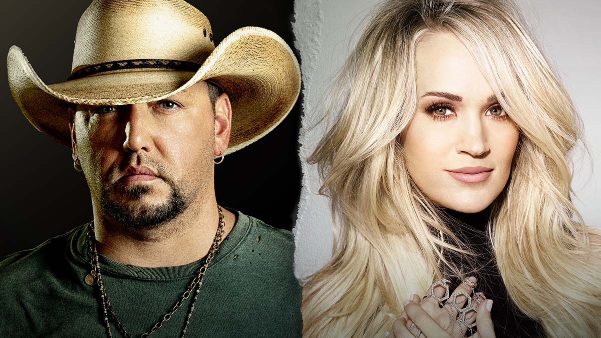 Jason Aldean and Carrie Underwood