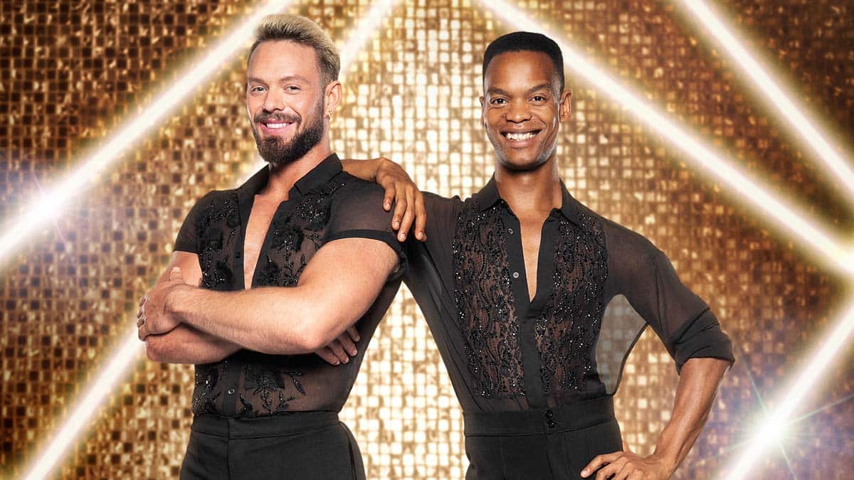 John Whaite and Johannes Radebe