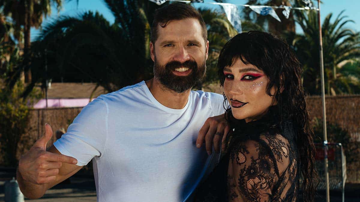 Walker Hayes and Kesha