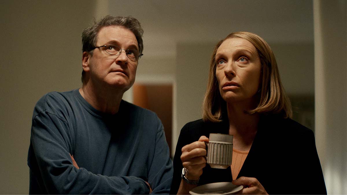 Colin Firth and Toni Collette