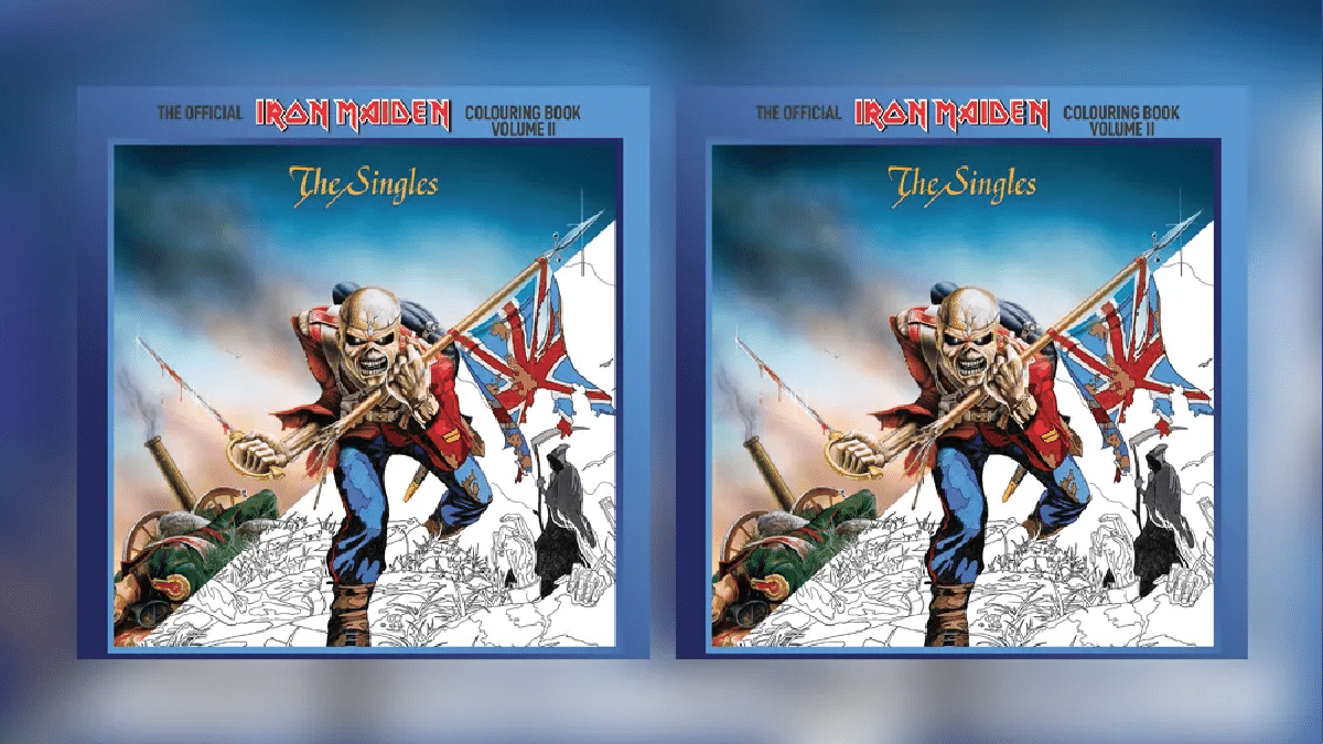 Iron Maiden Colouring Book