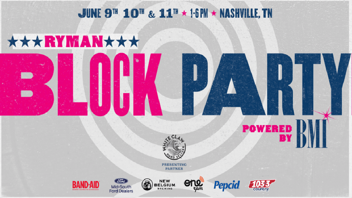 Ryman CMAFest Block Party