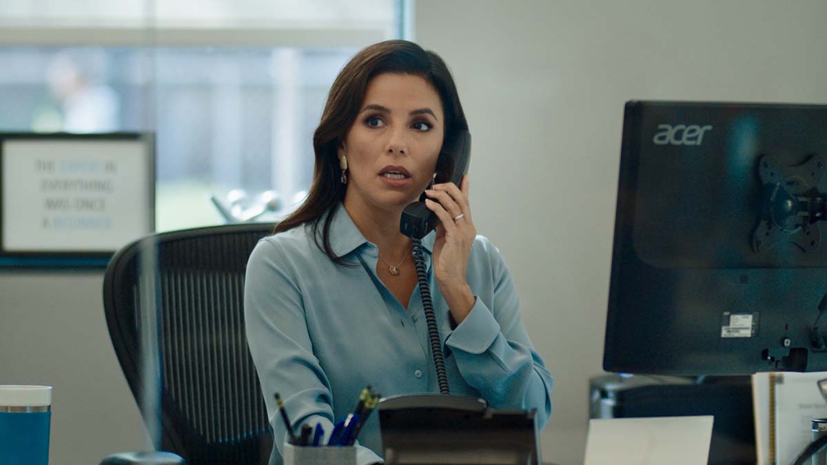 Eva Longoria in 'Unplugging'