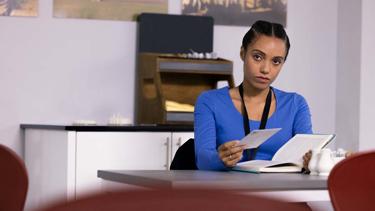 Maisie Richardson-Sellers in 'The Undeclared War'