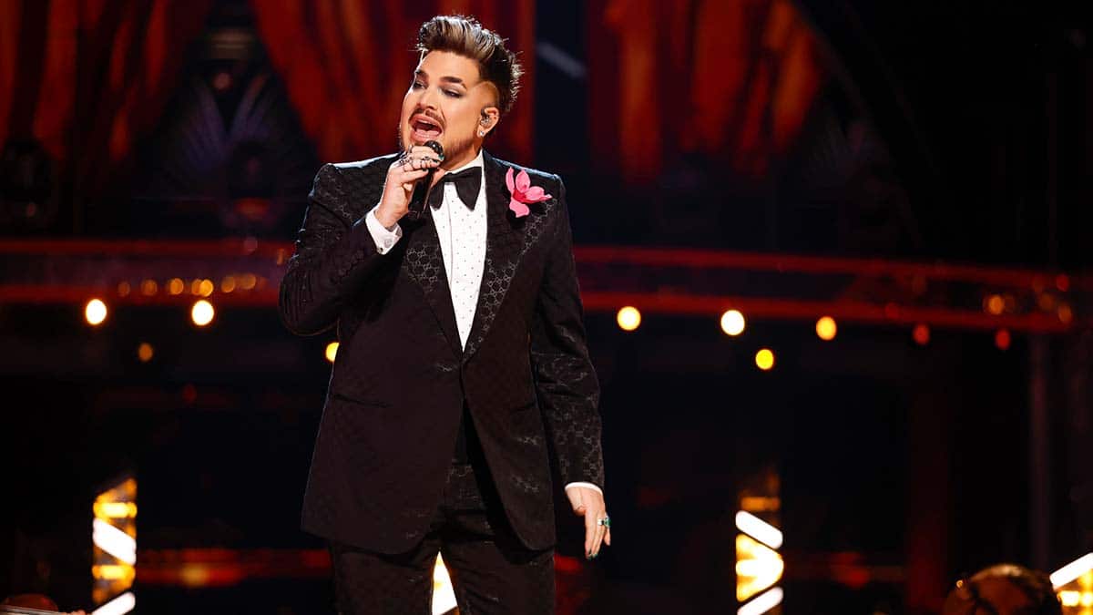 Adam Lambert on Strictly Come Dancing