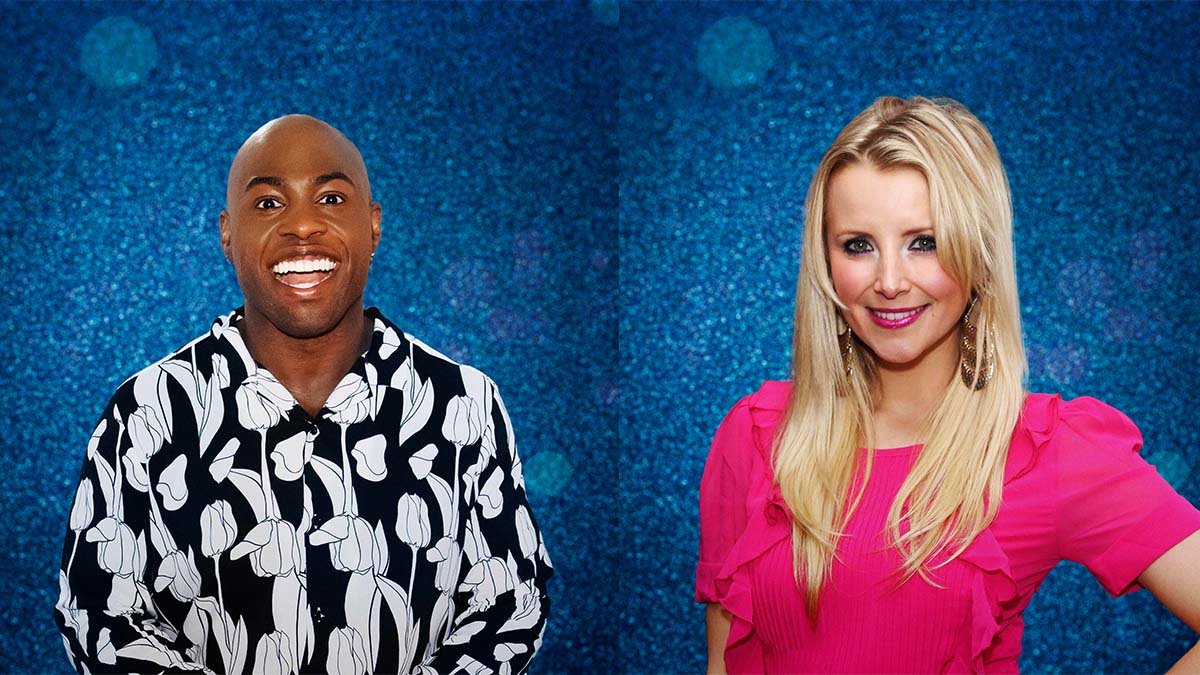 Darren Harriott and Carley Stenson