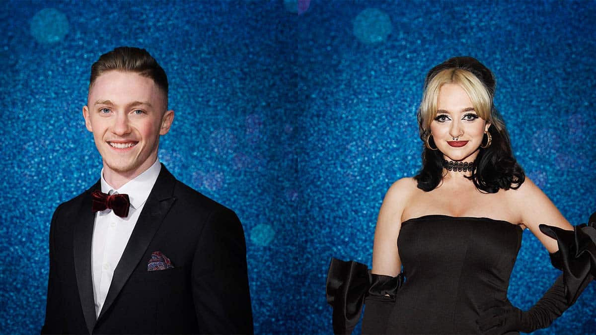 Nile Wilson and Mollie Gallagher