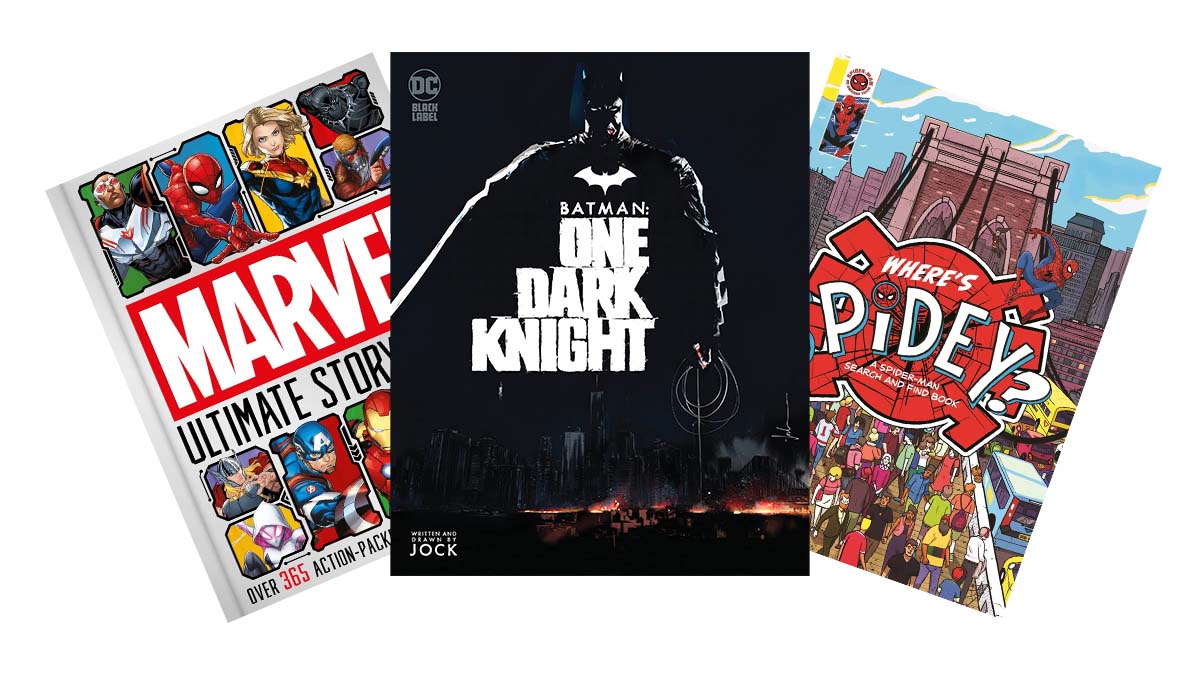 Marvel Ultimate Storybook, Batman: One Dark Knight, Where's Spidey?