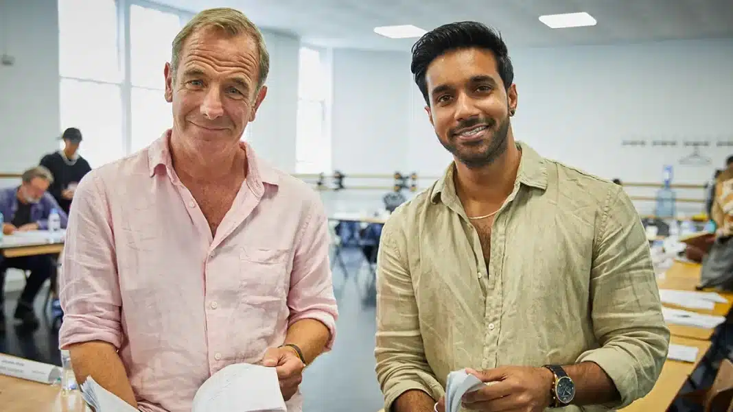 Robson Green and Rishi Nair
