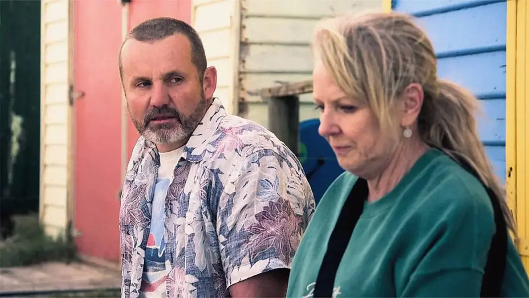 Toadie and Melanie in 'Neighbours'