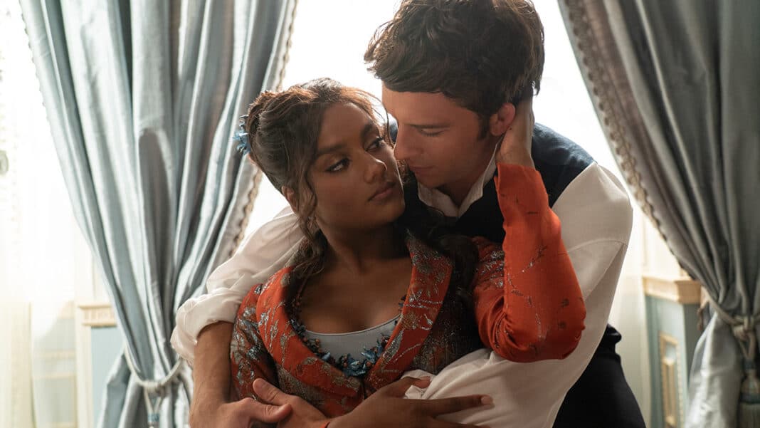 Bridgerton Season 3 - Simone Ashley and Jonathan Bailey