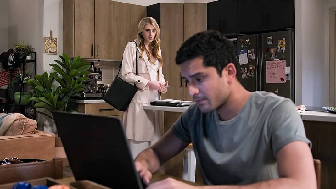 Mackenzie and Haz in 'Neighbours'