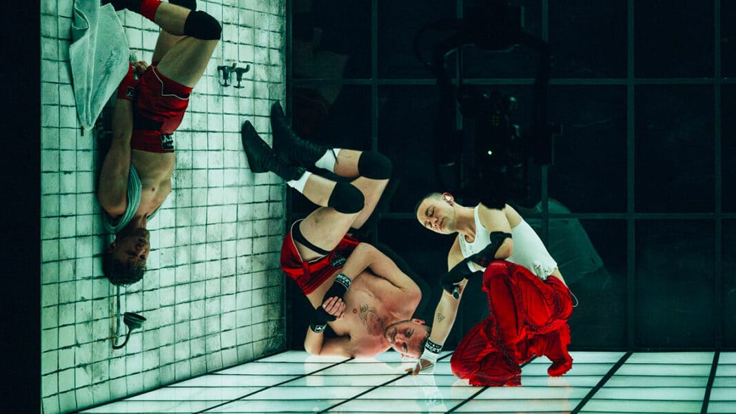 Olly Alexander performing at the Eurovision 2024 semi-final