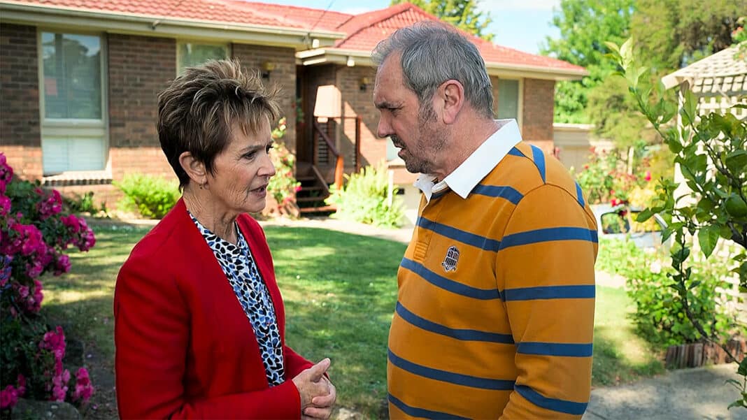 Susan and Karl in 'Neighbours'
