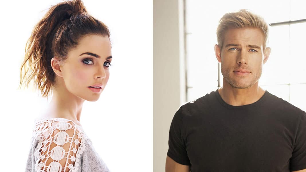 Jillian Murray and Trevor Donovan