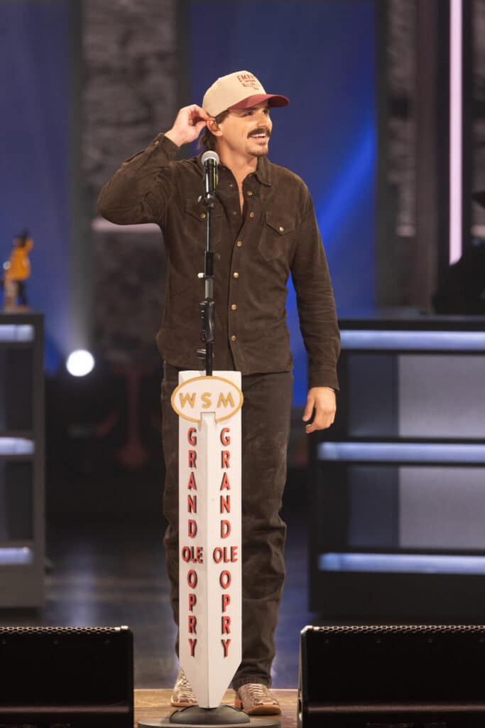 Tuker Wetmore at the Grand Ole Opry