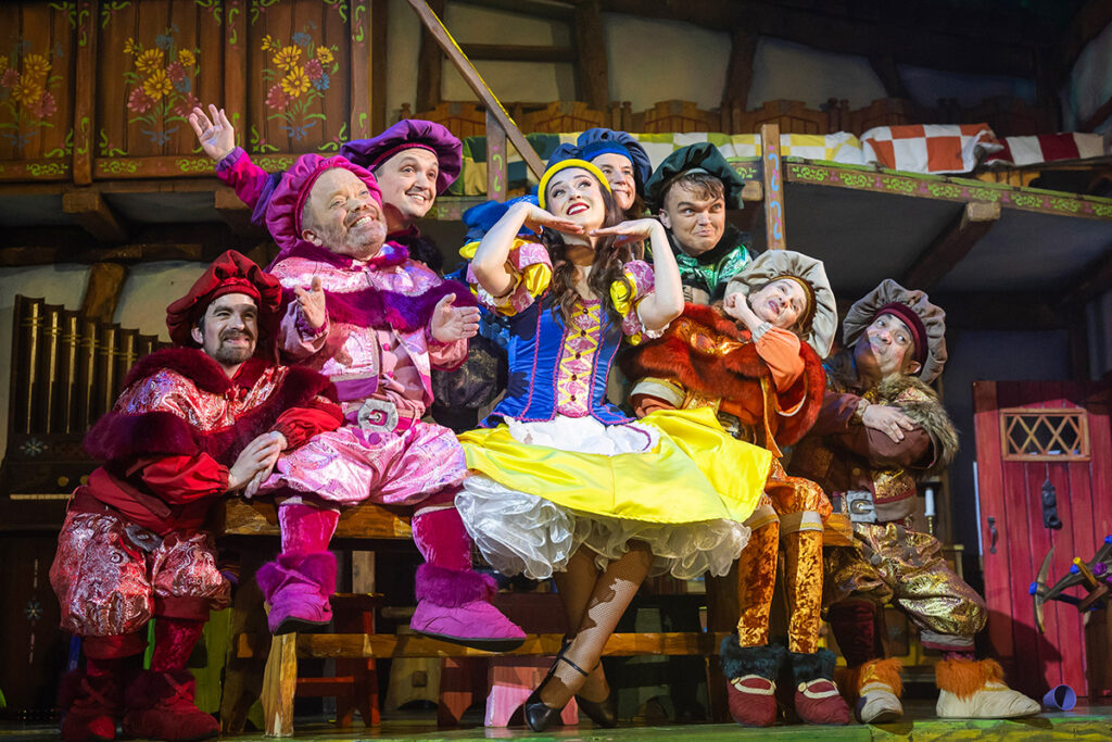 'Snow White and the Seven Dwarfs' panto at the Churchill Theatre