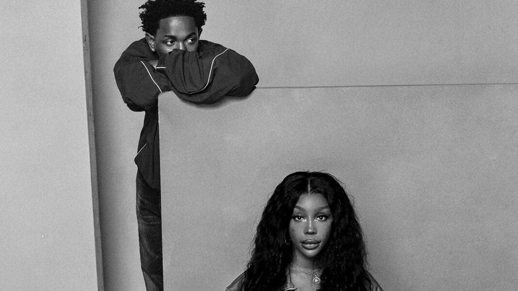 Kendrick Lamar and SZA