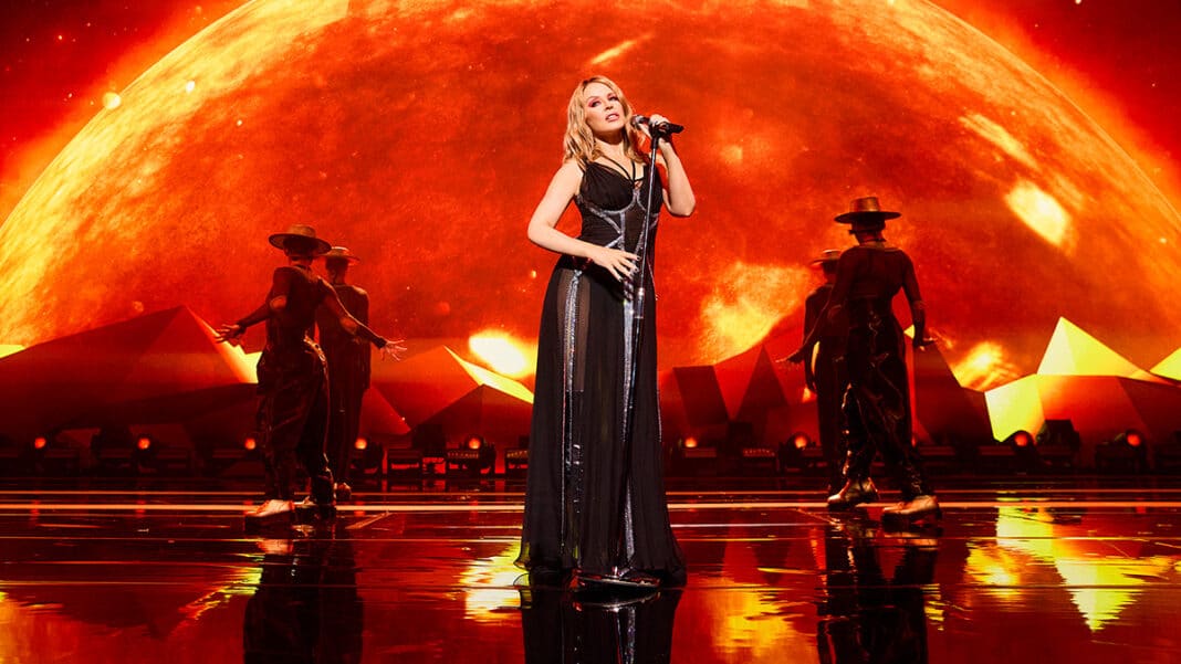Kylie - Tension World Tour in Perth, Australia