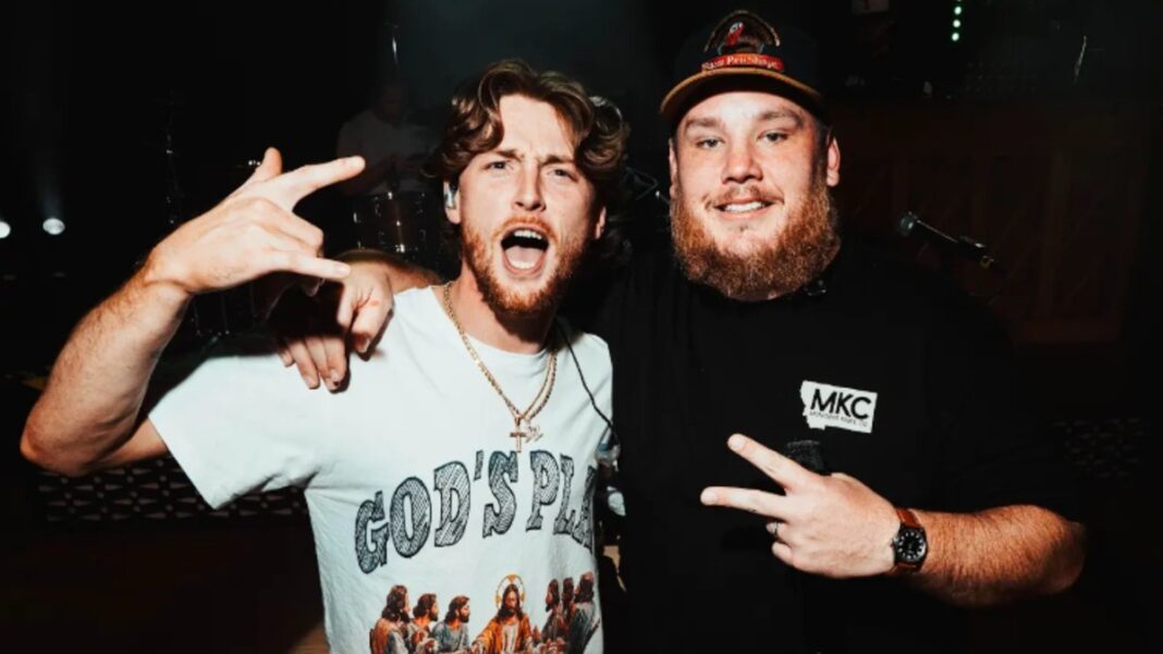Bailey Zimmerman and Luke Combs