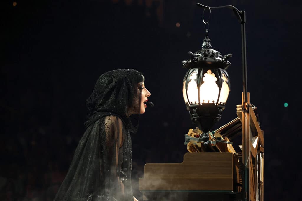 Lady Gaga performing at The MAYHEM Ball in Las Vegas