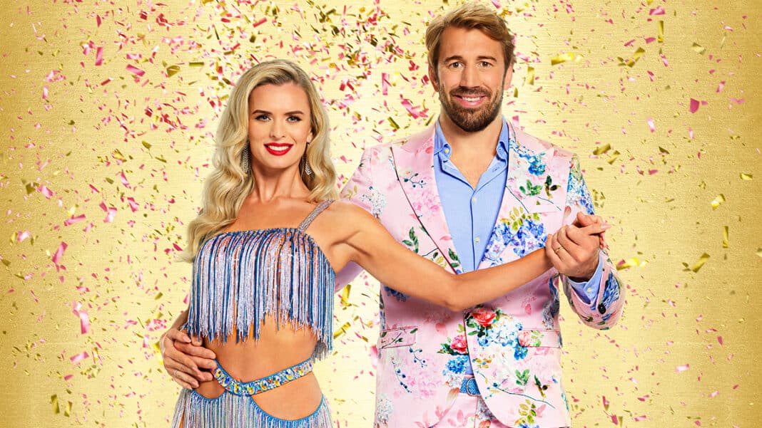 Nadiya Bychkova and Chris Robshaw