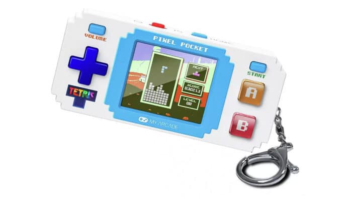 My Arcade Pixel Pocket Tetris Mini Keychain