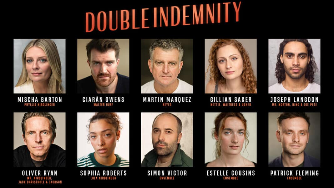 'Double Indemnity' cast
