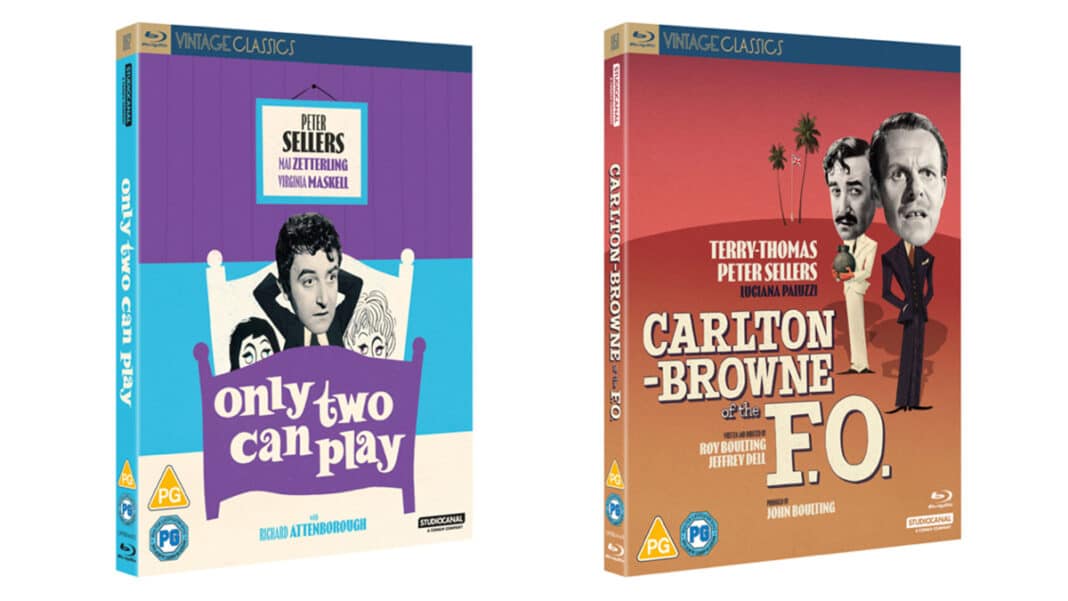 'Only Two Can Play' & 'Carlton-Browne of the F.O.' on Blu-ray