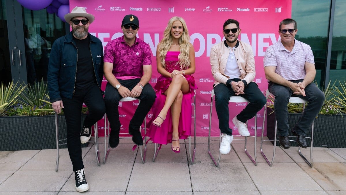 Behind the scenes of Megan Moroney’s ‘Cloud 9’-inspired Nashville party