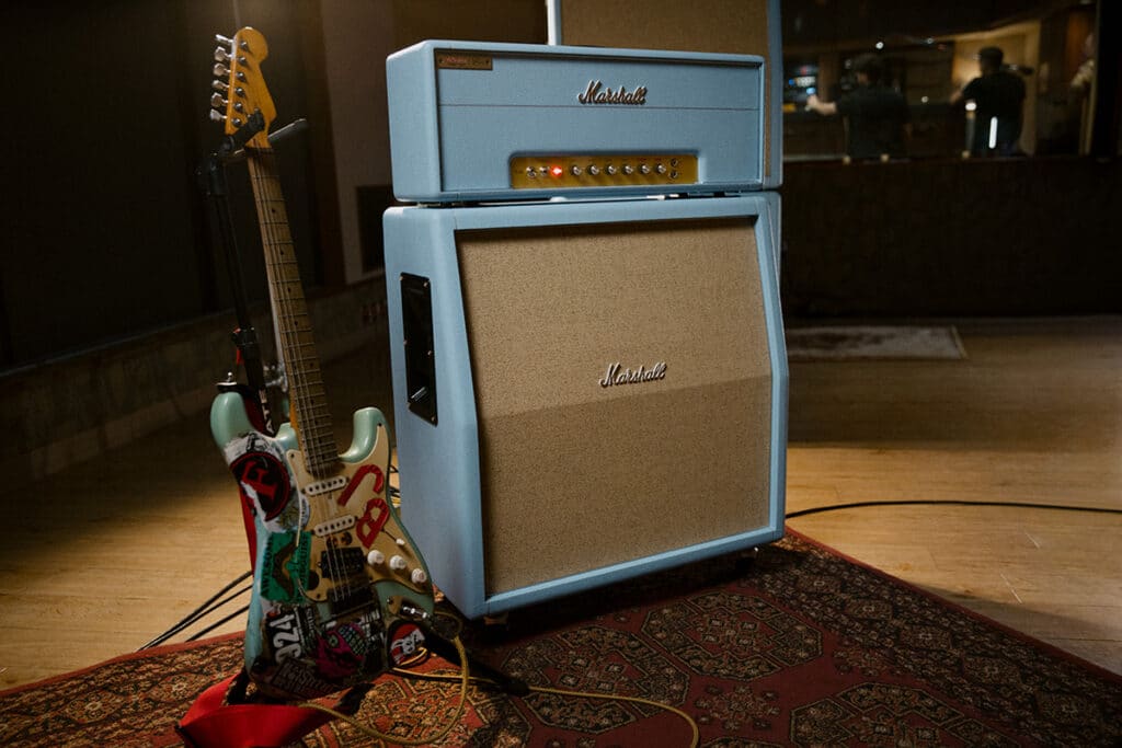 Marshall unveils Billie Joe Armstrong's 1959BJA Artist Signature amp